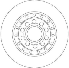 2x Bremsscheibe Hinterachse für AUDI VW A8 D3 PHAETON