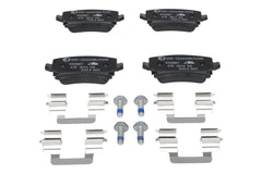 Bremsbelagsatz Scheibenbremse Hinterachse für AUDI SEAT SKODA VW TT Roadster