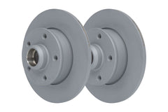 2x Bremsscheibe Hinterachse für SEAT VW TOLEDO I CORRADO GOLF III PASSAT B3/B4