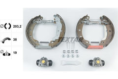 Bremsbackensatz Hinterachse für RENAULT MEGANE I Hatchback Van Classic Coach