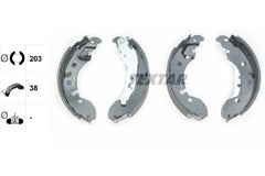 Bremsbackensatz Hinterachse für RENAULT SMART THALIA I TWINGO II III FORTWO