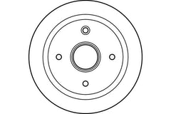2x Bremstrommel Hinterachse für OPEL CORSA C TIGRA TwinTop Kasten/Schrägheck