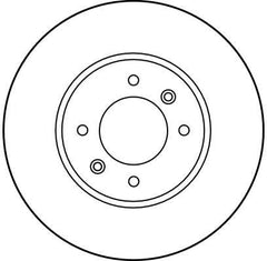 2x Bremsscheibe Hinterachse für RENAULT ESPACE I II FUEGO 18 Variable 25