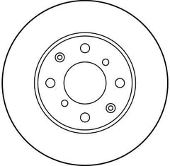 2x Bremsscheibe Vorderachse für HONDA SEAT CIVIC V Stufenheck Hatchback Coupe