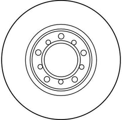 2x Bremsscheibe Vorderachse für MERCEDES-BENZ 123 Stufenheck T-Model Coupe /8