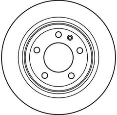 2x Bremsscheibe Hinterachse für BMW 5 Touring