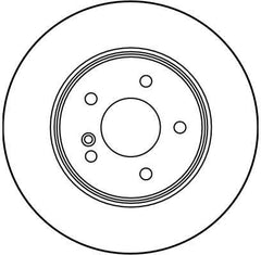 2x Bremsscheibe Hinterachse für MERCEDES-BENZ C-KLASSE T-Model Sportcoupe