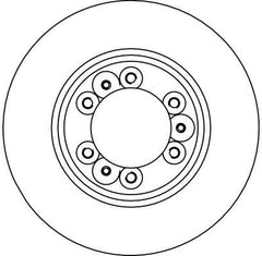 2x Bremsscheibe Vorderachse für ISUZU OPEL TROOPER II Geländewagen offen III