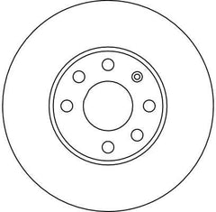 2x Bremsscheibe Vorderachse für OPEL ASTRA G Stufenheck Caravan CC