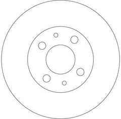 2x Bremsscheibe Vorderachse für LADA 110 111 112 GRANTA Liftback Schrägheck