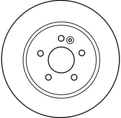 2x Bremsscheibe Vorderachse für MERCEDES-BENZ M-KLASSE