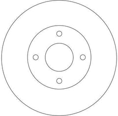 2x Bremsscheibe Vorderachse für NISSAN 200SX ALMERA II Hatchback BLUEBIRD