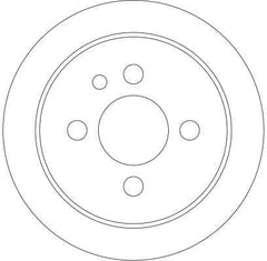 2x Bremsscheibe Hinterachse für BMW 3