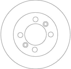 2x Bremsscheibe Hinterachse für MG MGF TF
