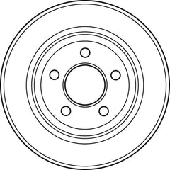 2x Bremsscheibe Vorderachse für CHRYSLER VOYAGER / GRAND III VAN IV