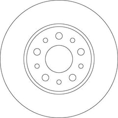 2x Bremsscheibe Hinterachse für FIAT 500L