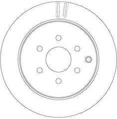 2x Bremsscheibe Hinterachse für NISSAN PATHFINDER III VAN