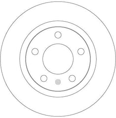 2x Bremsscheibe Hinterachse für OPEL ADAM CORSA D E Kasten/Schrägheck