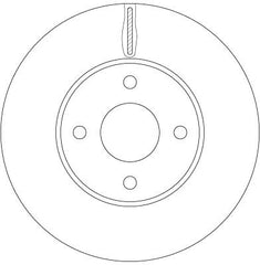 2x Bremsscheibe Vorderachse für FORD FIESTA V