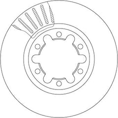 2x Bremsscheibe Vorderachse für FORD MAZDA RANGER B-SERIE