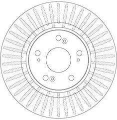 2x Bremsscheibe Vorderachse für HONDA ACCORD VIII Tourer