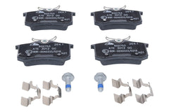 Bremsbelagsatz Scheibenbremse Hinterachse für RENAULT FLUENCE MEGANE III Coupe