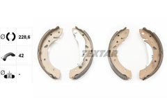 Bremsbackensatz Hinterachse für HONDA ACCORD VI Hatchback