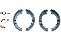 Bremsbackensatz Feststellbremse Hinterachse für CHRYSLER DODGE VOYAGER / GRAND