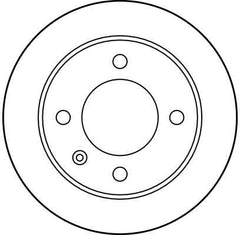 2x Bremsscheibe Hinterachse für CITROËN XANTIA Break