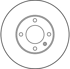 2x Bremsscheibe Vorderachse für AUDI SEAT VW 80 B1 Stufenheck B2 COUPE