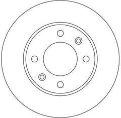 2x Bremsscheibe Hinterachse für CITROËN PEUGEOT BERLINGO / FIRST