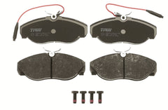 Bremsbelagsatz Scheibenbremse Vorderachse für CITROËN FIAT PEUGEOT JUMPER I