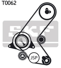 Zahnriemensatz für OPEL ASTRA F Stufenheck CC Caravan CORSA B VECTRA A