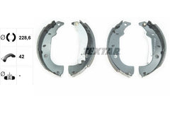 Bremsbackensatz Hinterachse für ALFA ROMEO FIAT 145 146 FIORINO