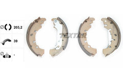Bremsbackensatz Hinterachse für FORD MAZDA FIESTA IV V FUSION KA PUMA STREET Van