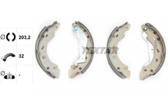 Bremsbackensatz Hinterachse für SMART CABRIO CITY-COUPE CROSSBLADE FORTWO Coupe