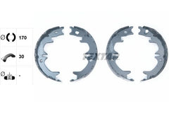 Bremsbackensatz Feststellbremse Hinterachse für TOYOTA LEXUS AVENSIS Liftback