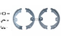Bremsbackensatz Feststellbremse Hinterachse für MG ROVER ZT ZT- T 75 I Tourer