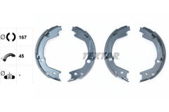 Bremsbackensatz Feststellbremse Hinterachse für HYUNDAI KIA MATRIX SONATA IV V