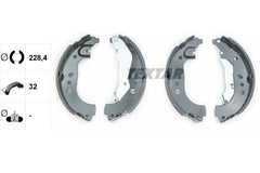 Bremsbackensatz Hinterachse für SEAT SKODA TOLEDO IV RAPID Spaceback ROOMSTER
