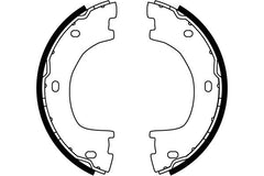 Bremsbackensatz Feststellbremse Hinterachse für MERCEDES-BENZ VW SPRINTER 3-t