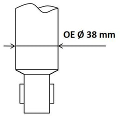 Stoßdämpfer Hinterachse für HYUNDAI KIA i20 III RIO IV STONIC Hatchback Van