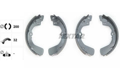 Bremsbackensatz Hinterachse für DAIHATSU ROVER SUBARU SUZUKI APPLAUSE I