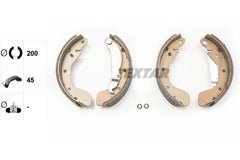 Bremsbackensatz Hinterachse für OPEL CHEVROLET DAEWOO ASTRA F Stufenheck CC