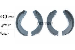 Bremsbackensatz Hinterachse für MITSUBISHI CARISMA Stufenheck COLT IV V GALANT