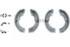 Bremsbackensatz Hinterachse für HONDA CIVIC V Stufenheck Hatchback