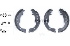Bremsbackensatz Hinterachse für DAIHATSU TOYOTA CHARADE VIII ALLION I CELICA