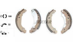 Bremsbackensatz Hinterachse für PEUGEOT 206+ 206 Schrägheck Stufenheck Van