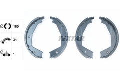 Bremsbackensatz Feststellbremse Hinterachse für CITROËN FIAT LANCIA PEUGEOT