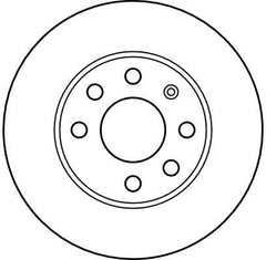 2x Bremsscheibe Vorderachse für OPEL CORSA C Kasten/Schrägheck